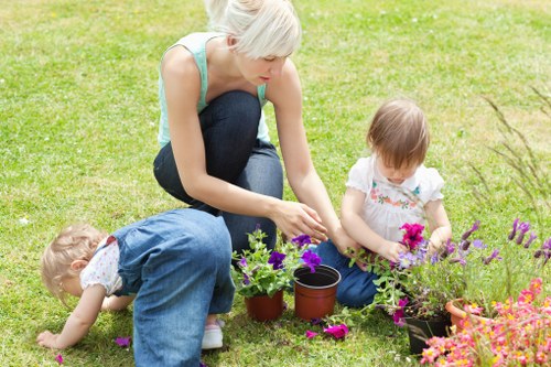 Reused garden items prepared for charity donation